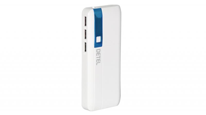 The two power banks labelled as Detel Style and Swag come with 10000mAh capacity and is priced at Rs 799 each.