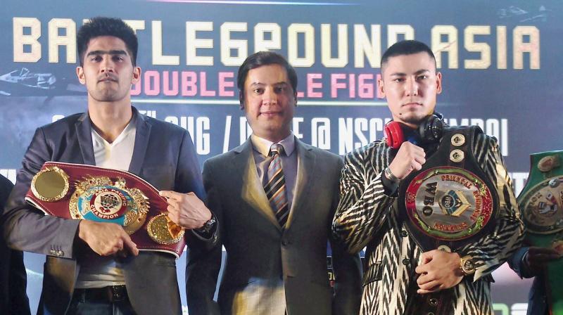 In this fight, the two boxers will put their respective WBO titles at stake and whoever wins the bout will take home his defended title along with his opponents too. (Photo: AP)