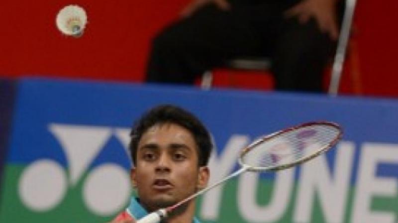 Fourth seed Sourabh Verma lost 19-21 20-22 to Lee Jia in the mens singles. (Photo: AFP)