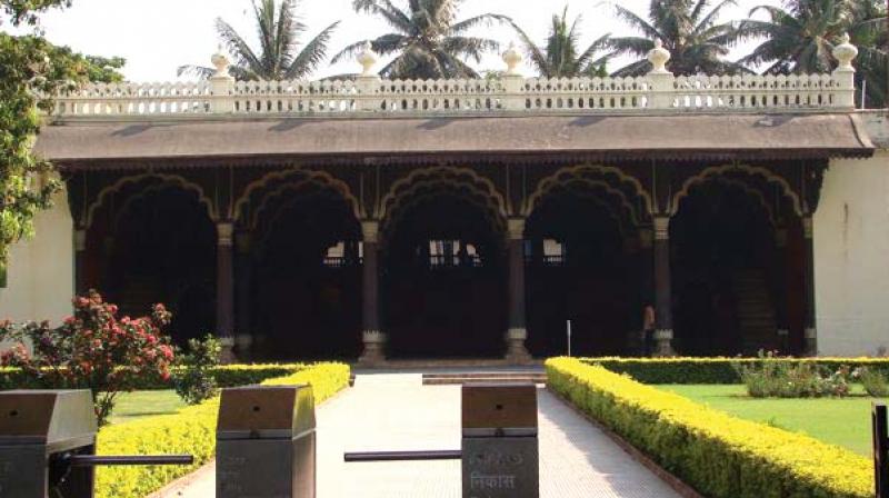 Tipu Sultans palace in Bengaluru