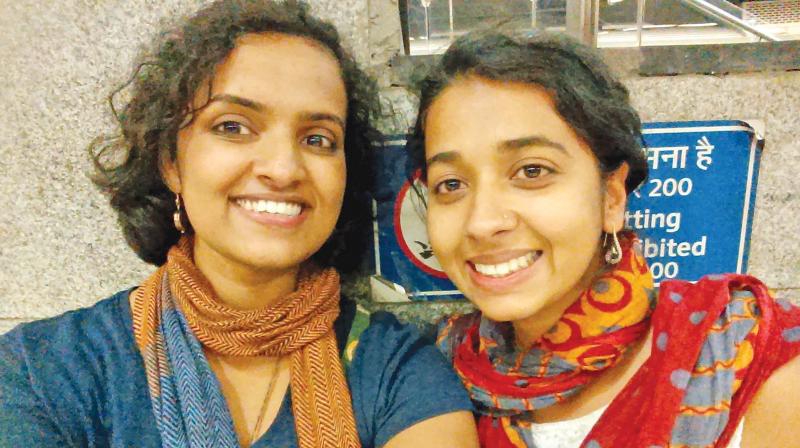 Nandita Jayaraj and Aashima Dogra who went on lab  hopping across the country to interview and bring forth women in science. (Photo: DC)