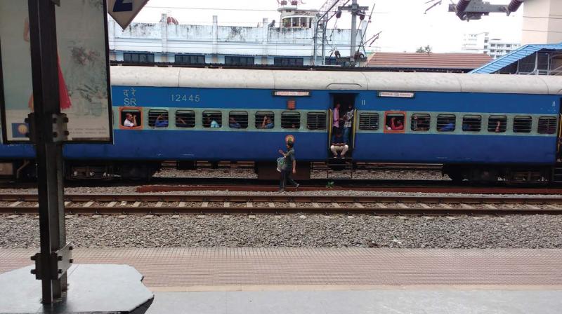 The Railway Protection Force too warned us against sending any staff with food articles when the trains halt,\ said a vendor on condition of anonymity.