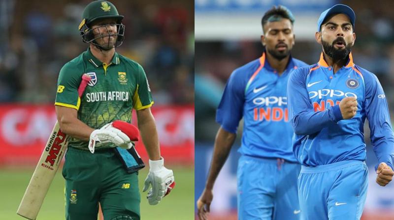 Video: Virat Kohlis celebration after AB de Villiers wicket in SA vs Ind 5th ODI
