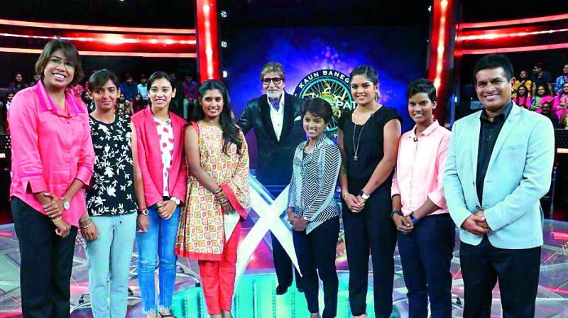 Members of the Indian womens cricket team participated in a special episode of Kaun Banega Crorepati, and were left floored by Amitabh Bachchan.