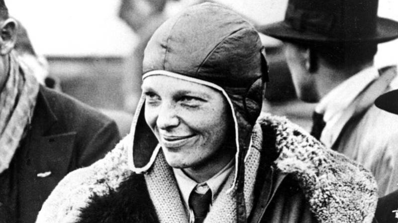 Earhart disappeared during an attempted flight around the world in 1937.