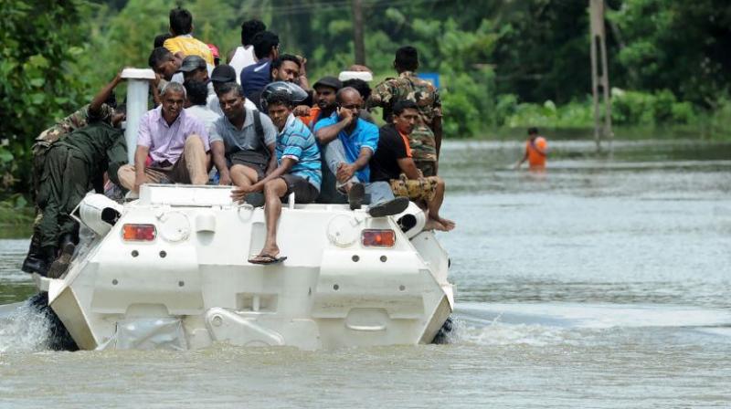 Sri Lankas monsoon death toll has climbed to 164 in the islands worst flooding in 14 years (Photo: AFP)