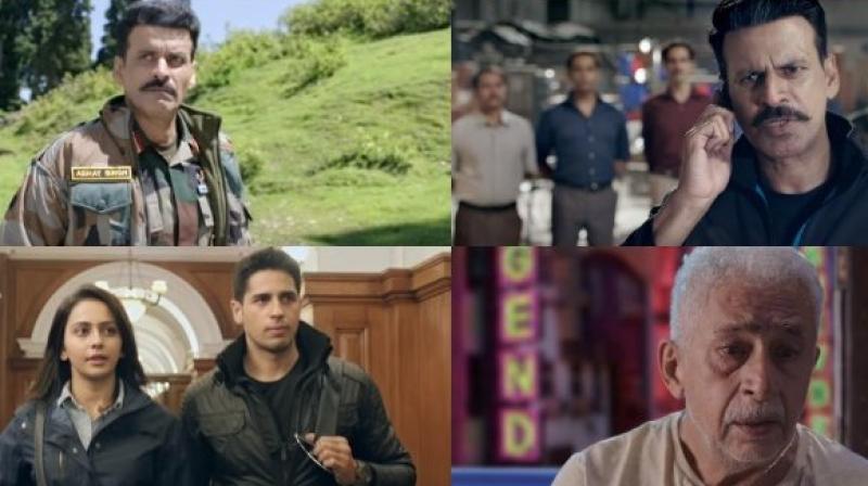 Some stills from Aiyaary.