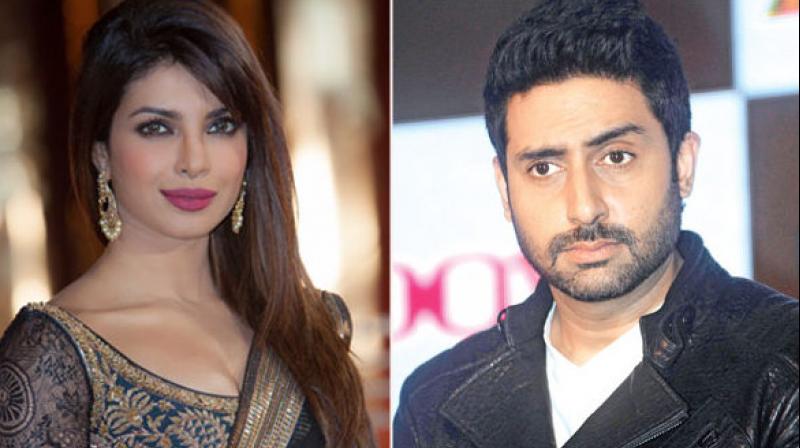 Priyanka Chopra and Abhishek Bachchan have worked in films like Dostana and Bluffmaster.