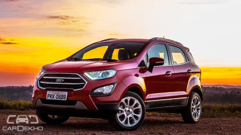 The Ford EcoSport facelift is expected to launch on November 9, 2017.