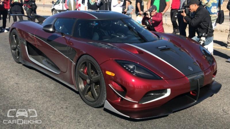 Koenigseggs Agera RS managed to clock an average of 458kph on a closed Nevada highway to be crowned the fastest production car ever.