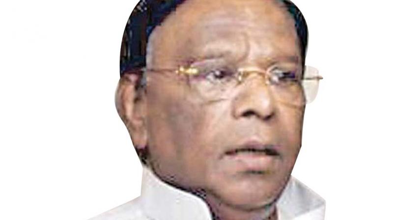 Puducherry Chief Minister V. Naryanasamy