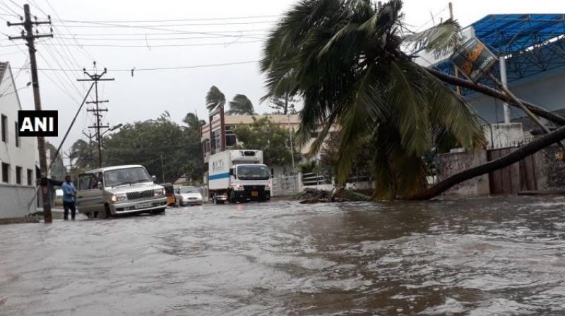 4 people were killed and dozens of houses were damaged in rain-related incidents in Kanyakumari. (Photo: Twitter)