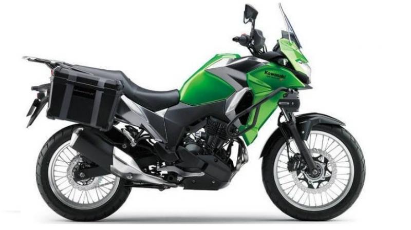 Motorcycle packs the same engine that is seen on the Kawasaki Z300 and Kawasaki Ninja 300.