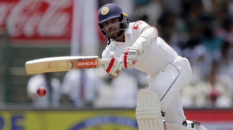 Kusal Mendis and Dimuth Karunaratne have revived the Lankan innings after they lost Upul Tharanga early. (Photo: AP)