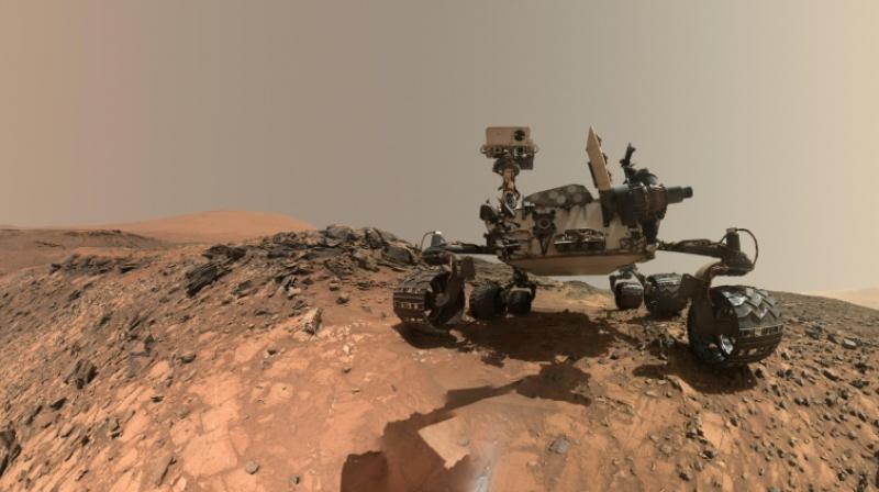 The new research was made possible by the discovery by NASAs Curiosity Mars rover of manganese oxides. (Photo: AFP)
