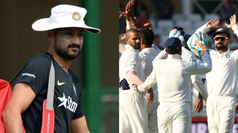 \After such a performance (in Nottingham Test) I back India to win the next Test in Southampton, and then anything can happen in the Oval Test. At the Oval, we could get a true Indian wicket with lot of bounce and the lateral movement is less there as well,\ said Harbhajan Singh. (Photo: AFP)