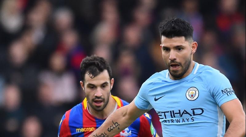 Manchester Citys record 18-game winning run in the Premier League ended with a 0-0 draw at Crystal Palace on Sunday, leaving the leaders 14 points clear heading into the new year.(Photo: AFP)
