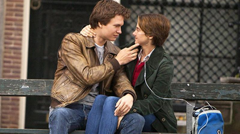 Shailene Woodley and Ansel Elgort in the still from The Fault In Our Stars.