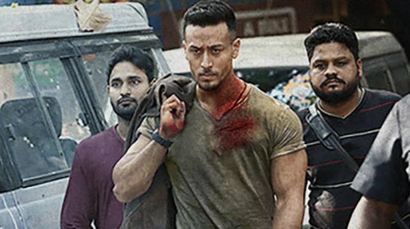 A still from Baaghi 2.