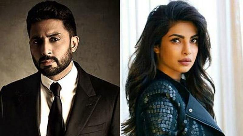 Abhishek Bachchan and Priyanka Chopra.