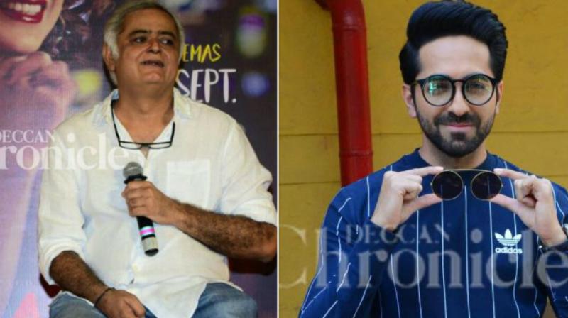 While Hansal Mehta is awaiting the release of Omerta, Ayushmann Khurrana is busy shooting for his films.