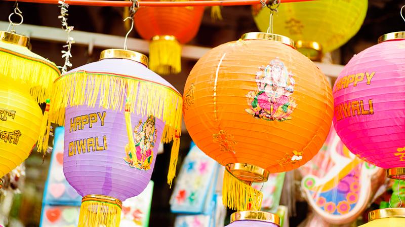 Instead of Chinese goods, people prefer earthen lamps and decorative items made from paper, clay and plastic to decorate their houses.(Photo: Representational Image)