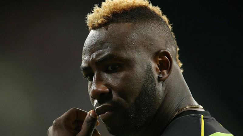 Andre Russell was given a one-year ban on January 31 this year after he failed to file the necessary paperwork on his availability for drug testing three times in 2015, which constituted a failed test according to WADA rules. (Photo: AFP)
