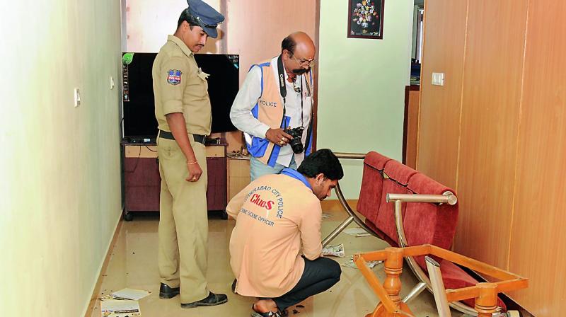 Students from Osmania University ransacked the office of the CBFC in Hyderabad on Monday. Protesters claimed the Board has effected an undeclared ban on Buddham Gachami, because it discusses caste politics  (Photo: DC)
