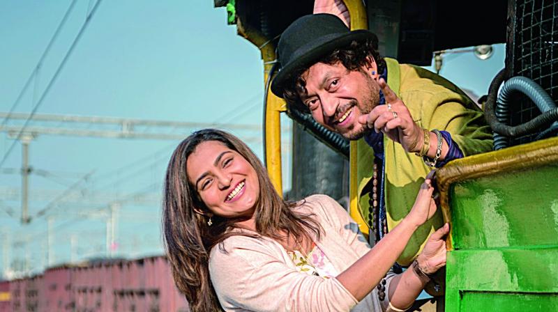 Parvathy and Irrfan Khan