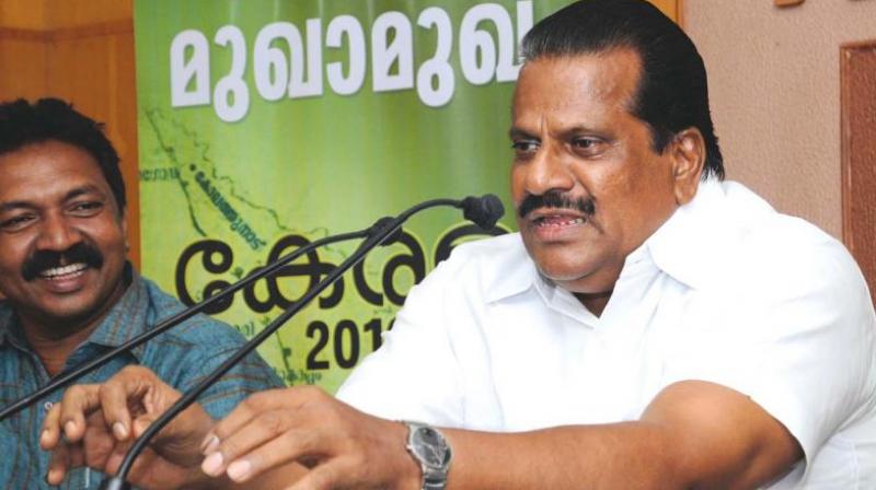 Kerala Industries Minister EP Jayarajan (Photo: DC)