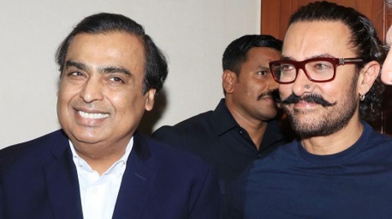 Mukesh Ambani had attended an event for Aamir Khans NGO months ago.