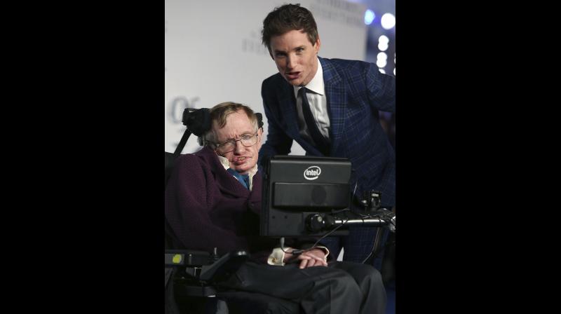 Stephen Hawkings life was famously made into the movie The Theory Of Everything starring Eddie Redmayne. (Photo: AP)