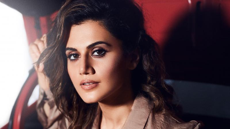 Taapsee Pannu in a photoshoot.