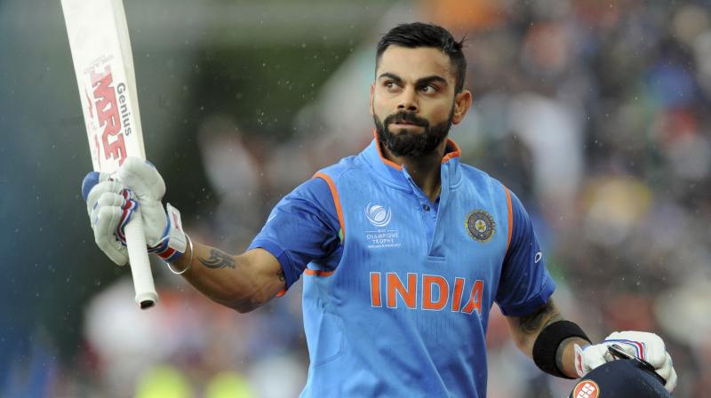 Virat Kohli, 28, has been ranked 89th on the 2017 Forbes list of The Worlds highest paid athletes with a total pay of USD 22 million.(Photo: AP)