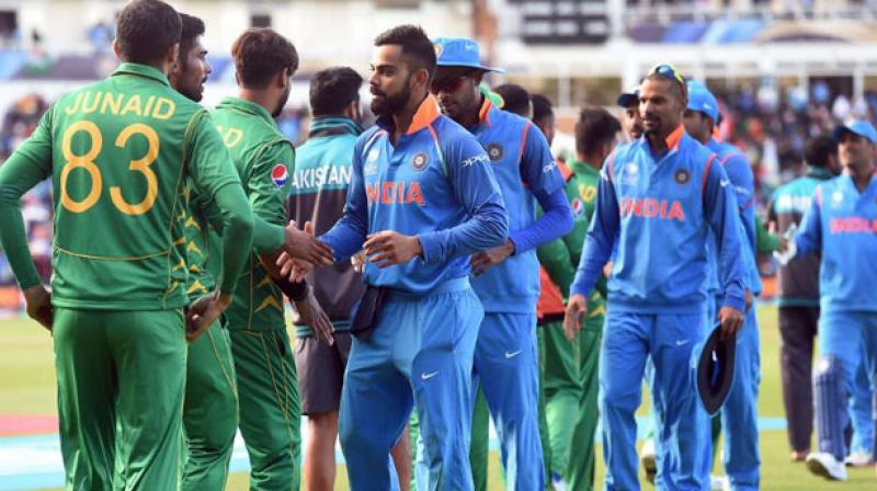 Defending Champions India will clash with arch-rivals Pakistan in the Asia Cup on September 19, a day after opening their campaign against a Qualifier in Dubai, the ICC announced on Tuesday. (Photo: AFP)