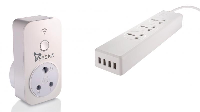 With one click through the Syska Smart Home App you can control any connected device using Syska Smart Plug with Power Meter.