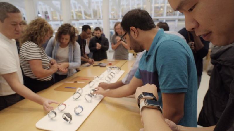 The newest features in the Series 4 Apple Watch are actually anything but flashy. But they could save lives. (Photo: AP)
