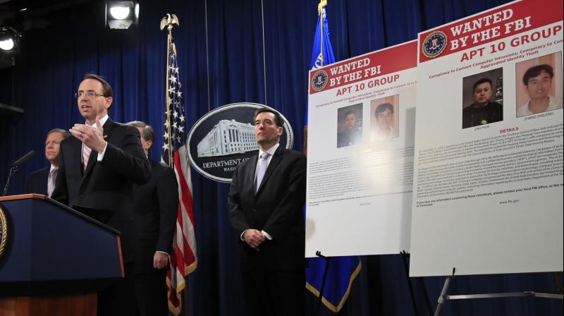 Prosecutors said the alleged hackers stole â€œhundreds of gigabytesâ€ of data. (Photo: AP)