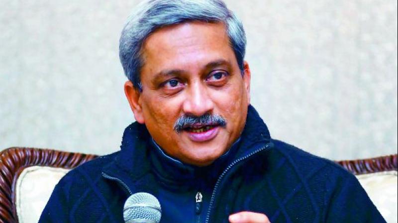 Defence Minister Manohar Parrikar