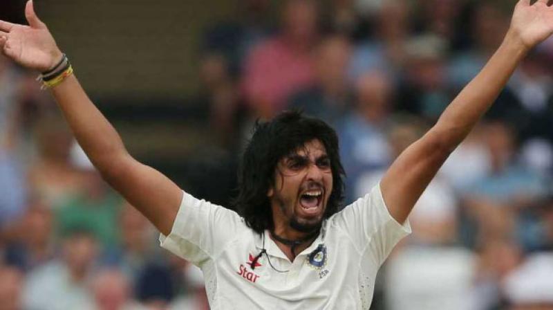 After launching app Ishant also announced a contest in which the users will have to tell their best memories of watching him in action and why it is significant to them. (Photo: AFP)