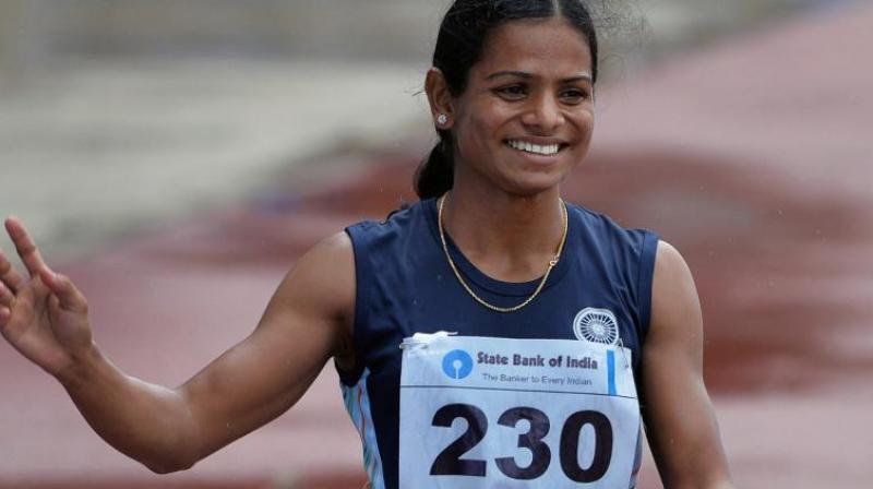 Dutee Chand was banned after being diagnosed in 2014 with hyperandrogenism -- a condition that causes high natural levels of the hormone in women.