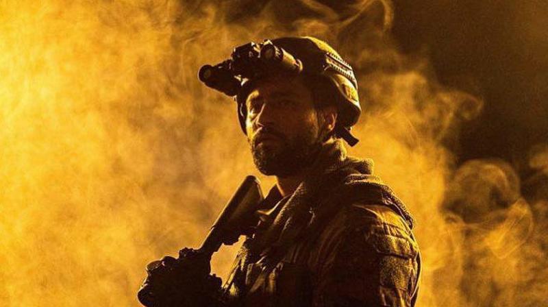 Vicky Kaushal in a still of his film URI: The Surgical Strike