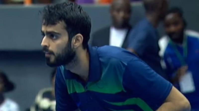 Sarthak Gandhi is now amongst five Indians who have played finals in either a world tour or a challenge series conducted by ITTF. (Photo: Screengrab)