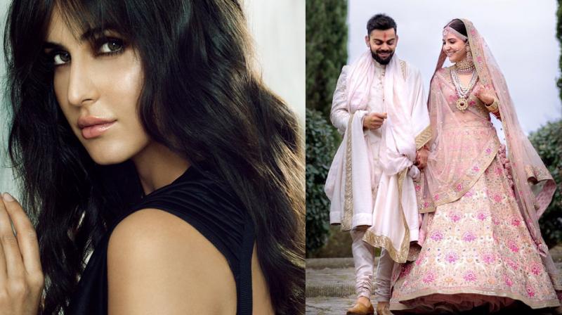 Katrina Kaif in a photoshoot; Virushka get married
