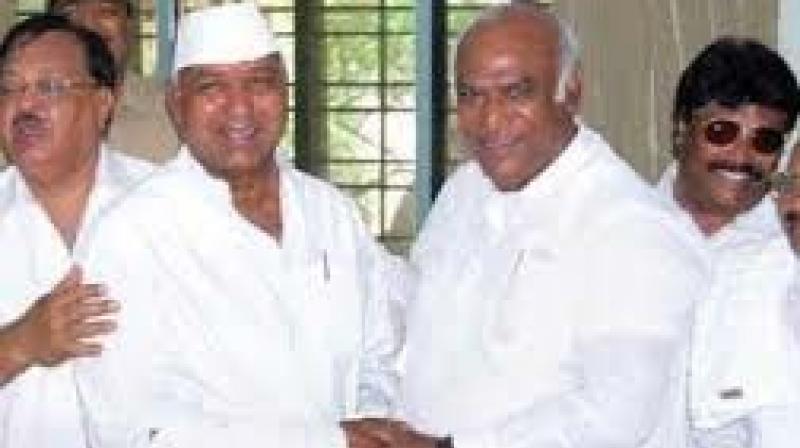 The four time MLA  was fielded as a BJP candidate against Mr Kharge in the 2009 and 2014 Lok Sabha elections, but lost  both times.