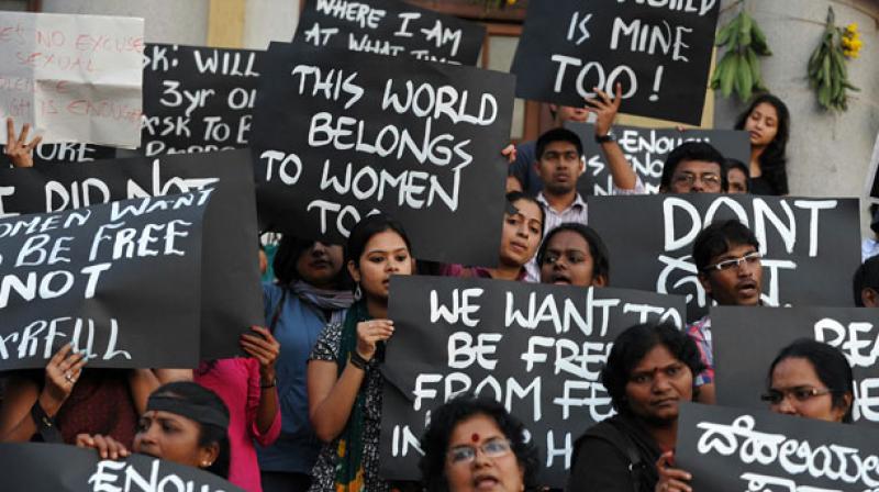 Statistics show that since 2012, reported rape cases climbed 60 per cent to around 40,000 in 2016, with child rape accounting for about 40 per cent. (Photo: AFP)