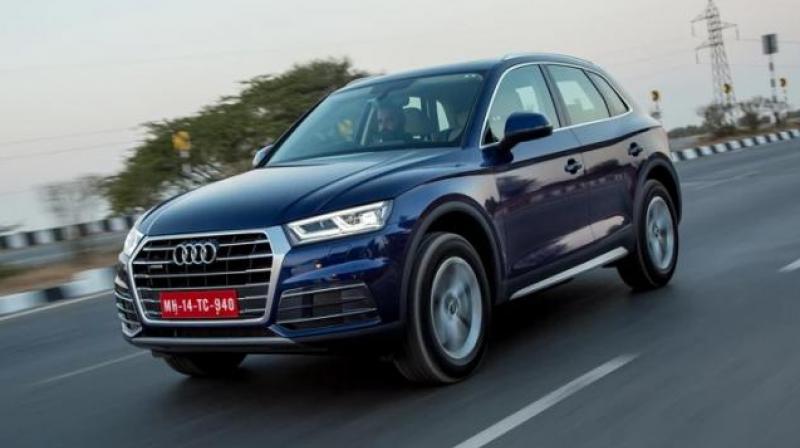 German luxury car maker Audi on Thursday launched petrol variant of its popular SUV, Q5 with price starting at Rs 55.27 lakh (ex-showroom).