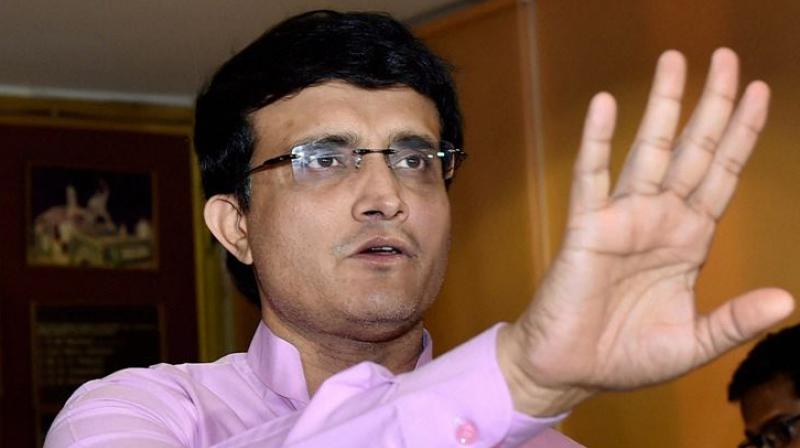 The CAB chief, Sourav Ganguly, said \My name is coming up unnecessarily (to become BCCI president). I dont qualify. I have just completed one year (as the CAB president) and have got two more years left. I am not in the running (for the BCCI presidents post).\ (Photo: PTI)