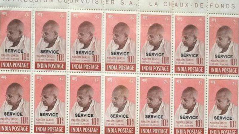 The Indian stamps were particularly rare owing to the fact they were in a set of four. (Photo: Stanely Gibbson)