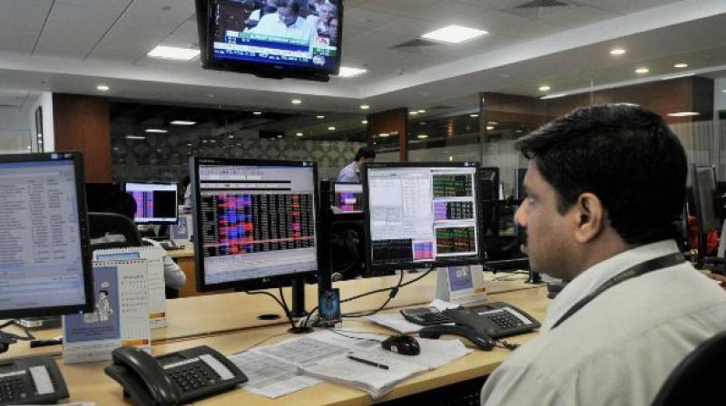 The NSE Nifty surged 17.95 points, or 0.22 per cent, to 8,897.15.